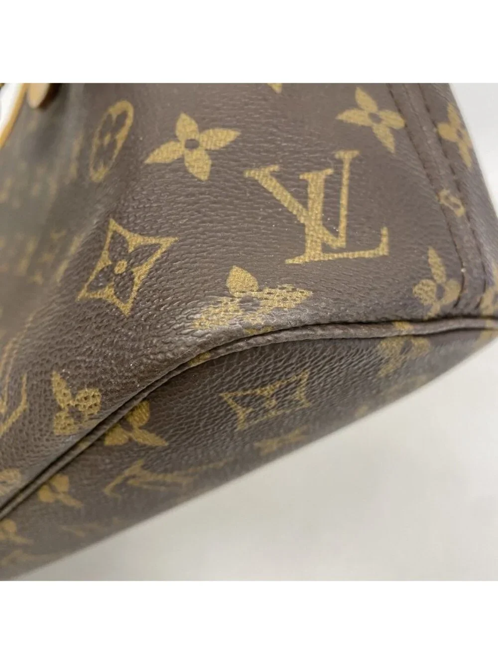 ★SOLD★ Louis Vuitton Tote Monogram Neverfull PM Brown - Picture 6 of 10